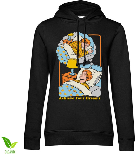 Steven Rhodes Damen Achieve Your Dreams Girly Hoodie DTR-57-SR012-DTF062