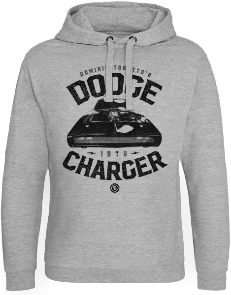 The Fast and the Furious Toretto'S US Car Charger Epic Hoodie Heathergrey