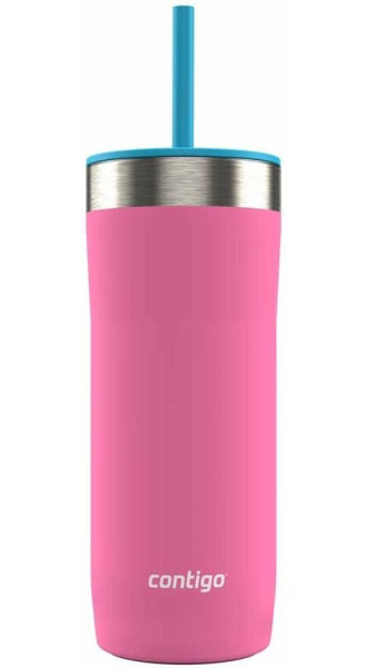 Contigo Trinkflasche Streeterville Metal Straw Cup