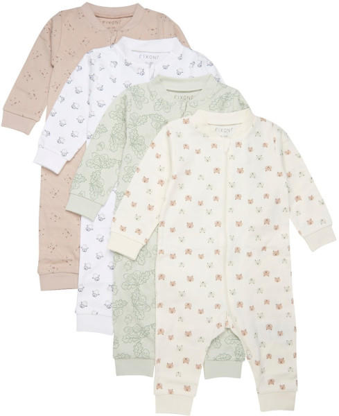 Fixoni Kinder Schlafanzug Nightsuit w/o feet AOP