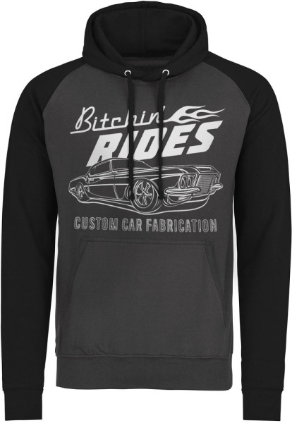 Bitchin' Rides Custom Car Fabrication Baseball Hoodie DC-36-BR003-H83-10
