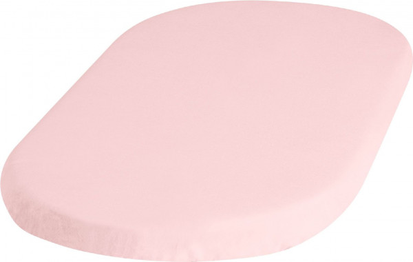 Playshoes Kinder Jersey-Spannbettlaken 81x42+10 cm (2er Pack) Rosa