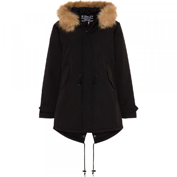 BMS HC Coat Taslan/Sorona Schwarz