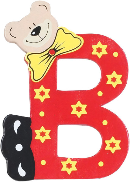 Playshoes Kinder Holz-Buchstaben B
