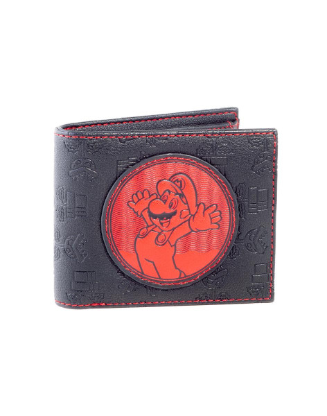 Nintendo - Super Mario Bifold Wallet Black