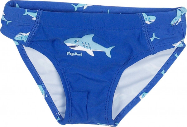 Playshoes Kinder UV-Schutz Badehose Hai Blau