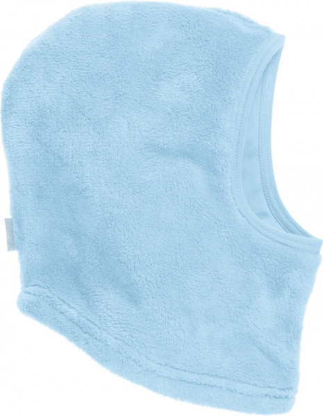 Playshoes Kinder Mütze Kuschel-Fleece-Schlupfmütze Bleu