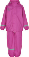 Color Kids Kinder Regenset Set Recycled Pu Welded Seams Rose Violet