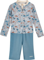 Playshoes Kinder UV-Schutz Einteiler 1/1 Arm Dino allover Playshoes Kinder UV-Schutz Einteiler 1/1 Arm Dino allover