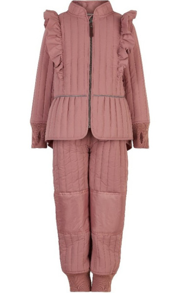 En Fant Kinder Thermal Set girl - Solid 90801-Old Rose