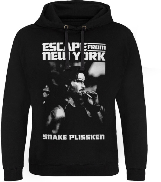 Escape from New York Smoking Snake Epic Hoodie Black