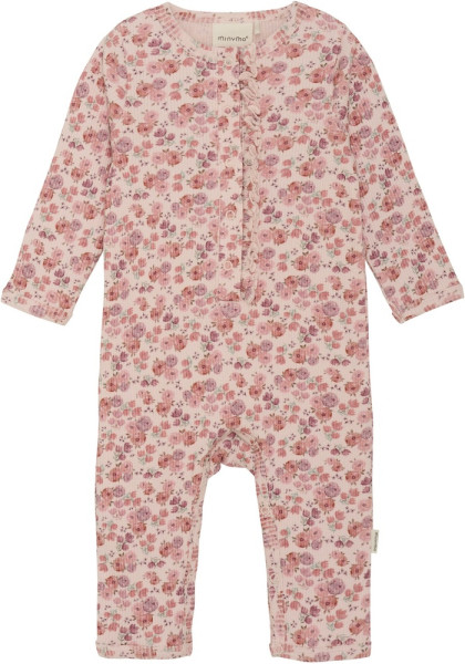 Minymo Overall Suit LS AOP Rib 113878