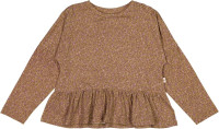 Wheat Kinder Langarm-Shirt T-Shirt Carolina Hazel Flowers