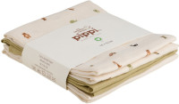 Pippi Babywear Jungen Windeln Organic Muslin Cloth (3-pack)