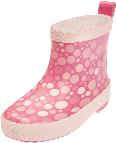 Playshoes Kinder Gummistiefel Halbschaft Tupfen 180373