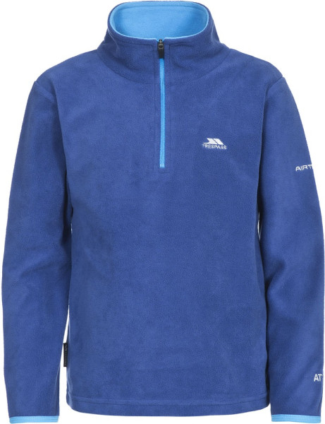 Trespass Kinder Fleecejacke/Fleecepullover Etto - Male Microfleece At100 Blue