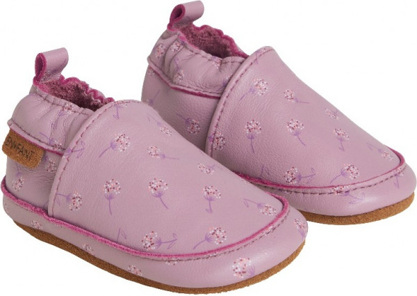 En Fant Kinder Soft shoes Leather shoe - AOP 5778-Toadstool