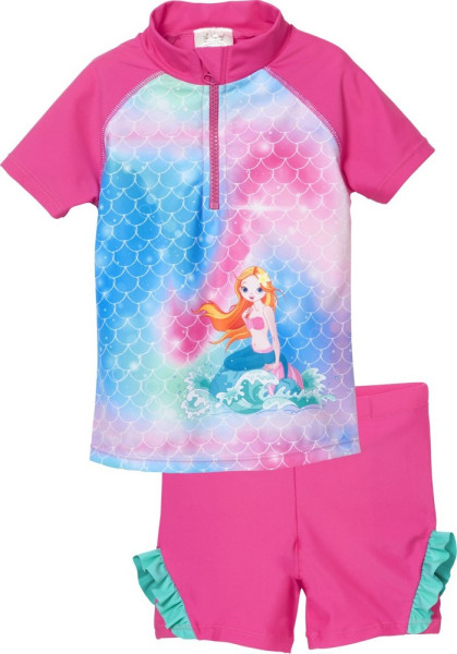 Playshoes Kinder UV-Schutz Bade-Set Meerjungfrau