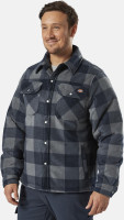 Preview: Dickies Herren Fleecejacke Portland Shirt Blue Preview: Dickies Herren Fleecejacke Portland Shirt Blue