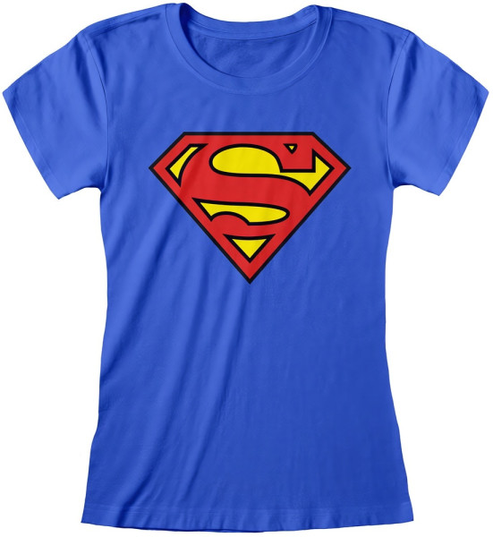 Superman Logo Fitted T-Shirt SUP00005SKC