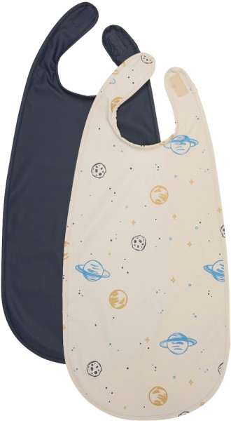 CeLaVi Kinder Lätzchen Long Pu Bib 2-Pack 6308