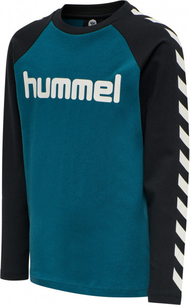 Hummel Boys Longsleeve T-Shirt Blue Coral