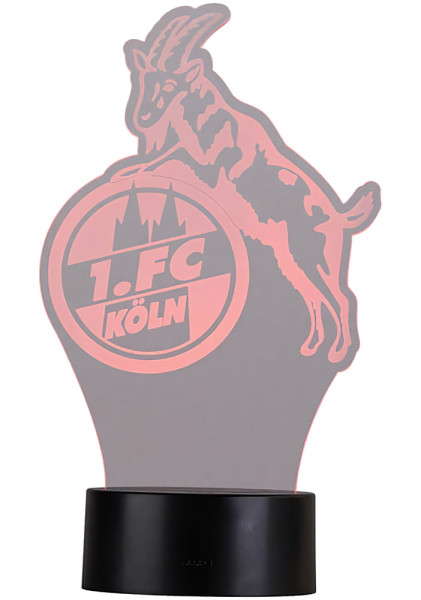 1. FC Köln LED Lampe Logo