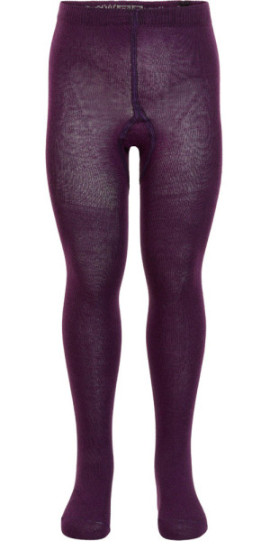 Minymo Kinder Strümpfe Stocking Solid Shadow Purple