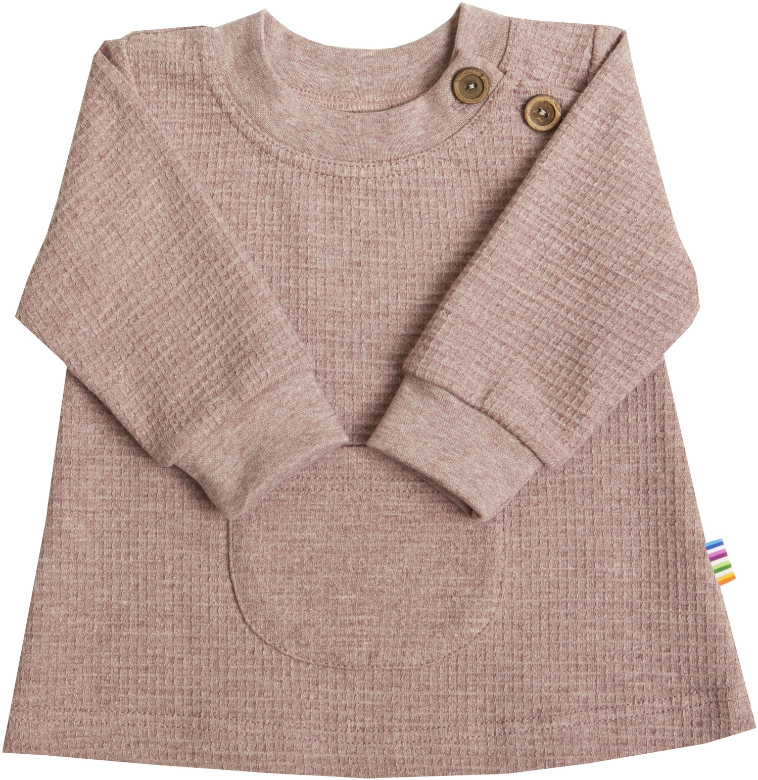 Joha Kinder Longsleeve A-Form - Weiches Bio-Baumwolle Shirt Mit Knopfdetails