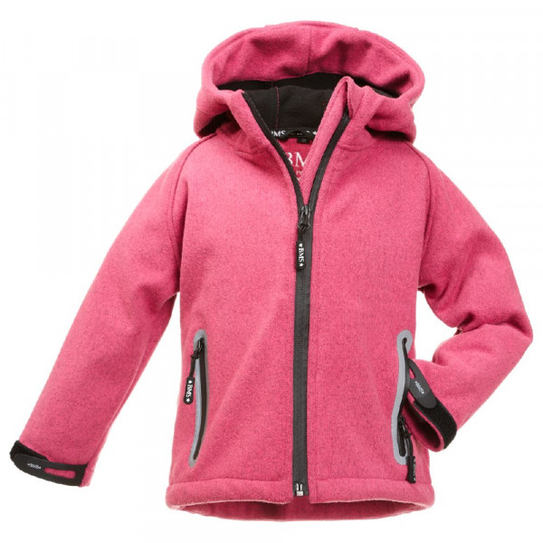 BMS Softknit Kapuzenjacke Kids Pink