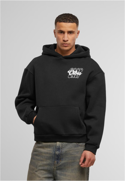 Mister Tee Good Vibes Wording Fluffy Hoody MT3572
