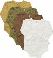 Pippi Babywear Kinder Body Wrap AO-Printed (4er Pack) Tinsel