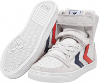 Hummel Kinder Sneaker Slimmer Stadil Leather High Jr White