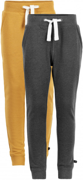 Minymo Jungen Jogginghose Basic 36 Sweat Pant (2-Pack) Narcissus