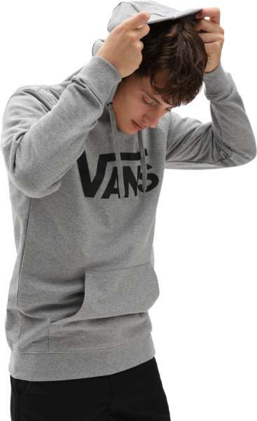 Vans Herren Sweatshirt Mn Vans Classic Po Hoodie Ii Cement Heather/Black