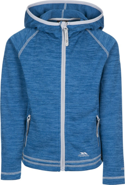 Trespass Kinder Fleecejacke/Fleecepullover Goodness - Girls Fleece At200 Cosmic Blue
