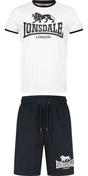 Lonsdale Maist T-Shirt & Shorts Set Normale Passform