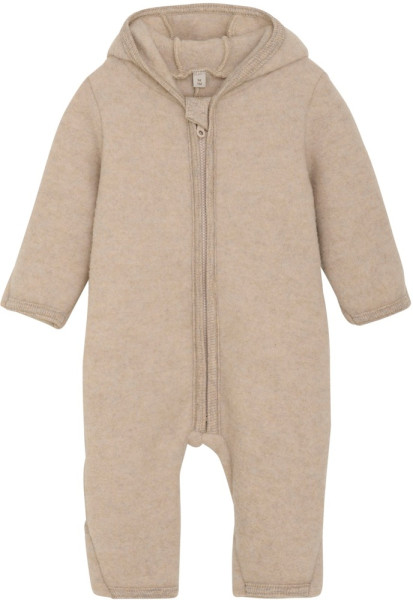 Huttelihut Kinder Overall Pram Suit Ears Wool Fleece (S) 6488