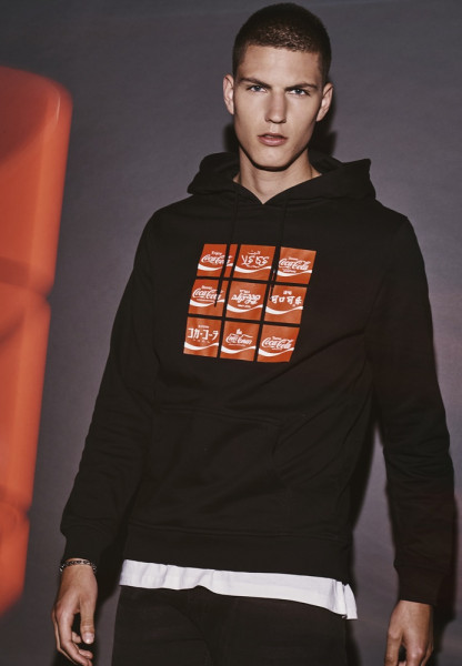 Merchcode Coca Cola International Logo Hoody MC444