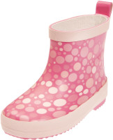 Playshoes Kinder Gummistiefel Halbschaft Tupfen 180373