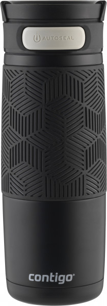 Contigo Thermobecher Transit Autoseal Matte Black mit 470 ml Fassungsvermögen