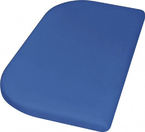 Playshoes Kinder Jersey-Spannbettlaken 89x51+10 cm (2er Pack) Blau