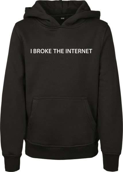 Mister Tee Kinder Kids I Broke The Internet Hoody MTK035
