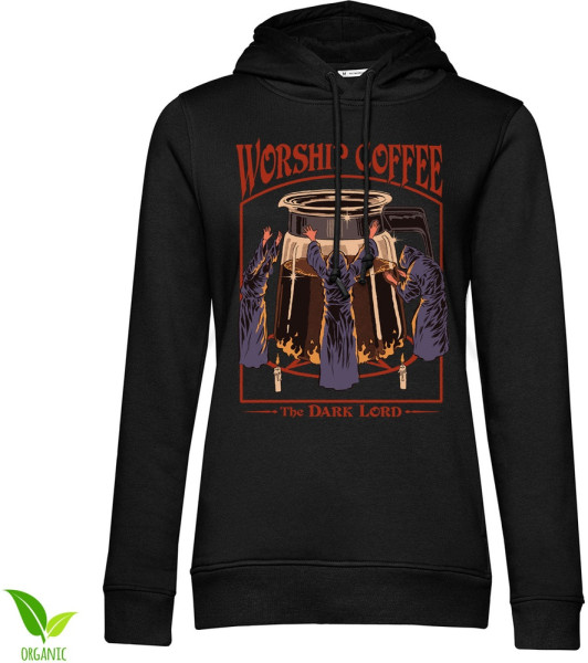 Steven Rhodes Damen Worship Coffee Girly Hoodie DTR-57-SR036-DTF511