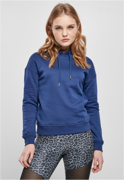 Urban Classics Damen Sweatshirt Ladies Hoody Spaceblue