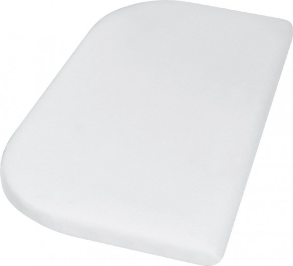 Playshoes Kinder Jersey-Spannbettlaken 89x51+10 cm (2er Pack) Weiß