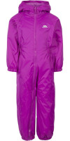 Trespass Kinder Regenset Dripdrop - Childs Rain Suit Purple Orchid