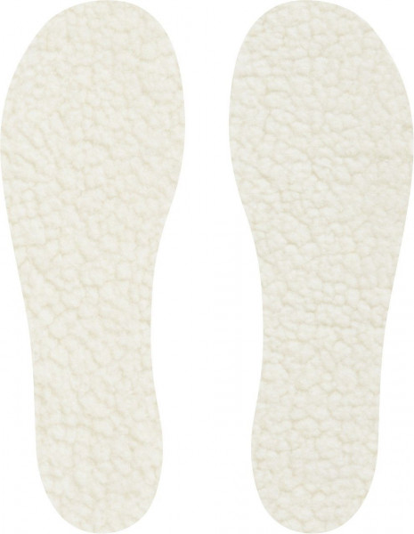 Playshoes Kinder Fleece-Einlegesohle Weiß