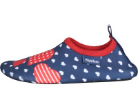 Playshoes Kinder Barfuß-Schuh Herzchen Marine Playshoes Kinder Barfuß-Schuh Herzchen Marine