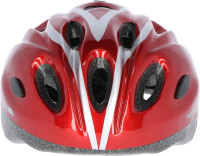 Trespass Jungen Fahrradhelm Tanky - Youths Cycyle Safety Helmet Metallic Red
